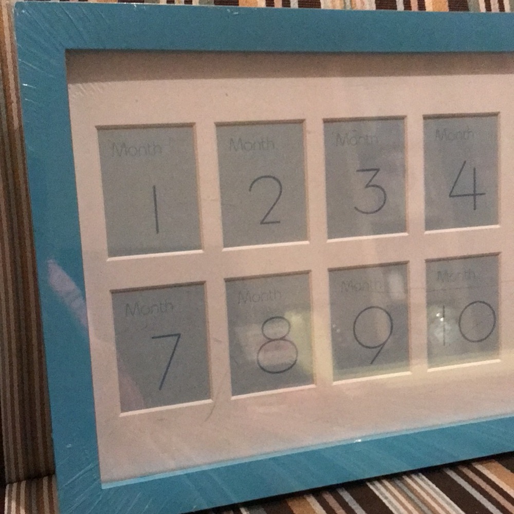 Baby boy photo frame, brand new sealed - Picture 2 of 6